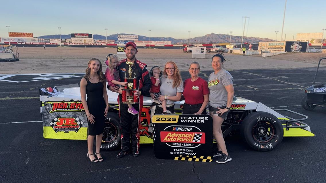Jake O&#39;Neil competes in PDC &amp; USA Nationals; Nick grabs win at Tucson Speedway