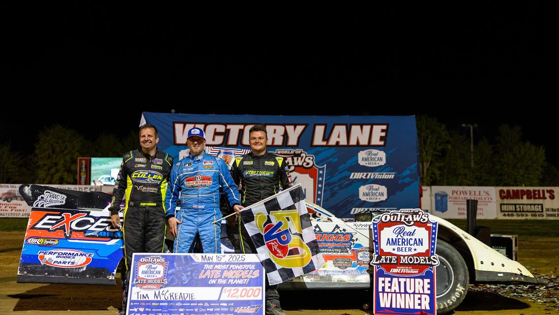 Raceway 7 (Conneaut, OH) – World of Outlaws Late Model Series – Great Lake Showdown – May 15th, 2025.