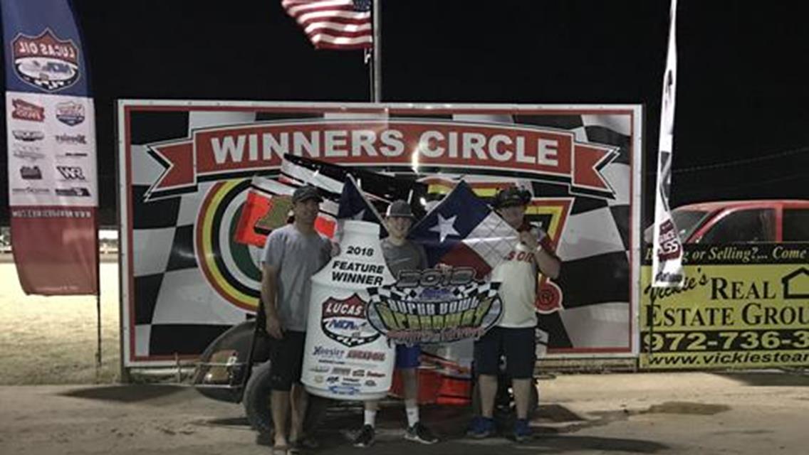 Brady Ross and Thomas Hall, Jr. Best NOW600 RW Chassis North Texas Region at Superbowl