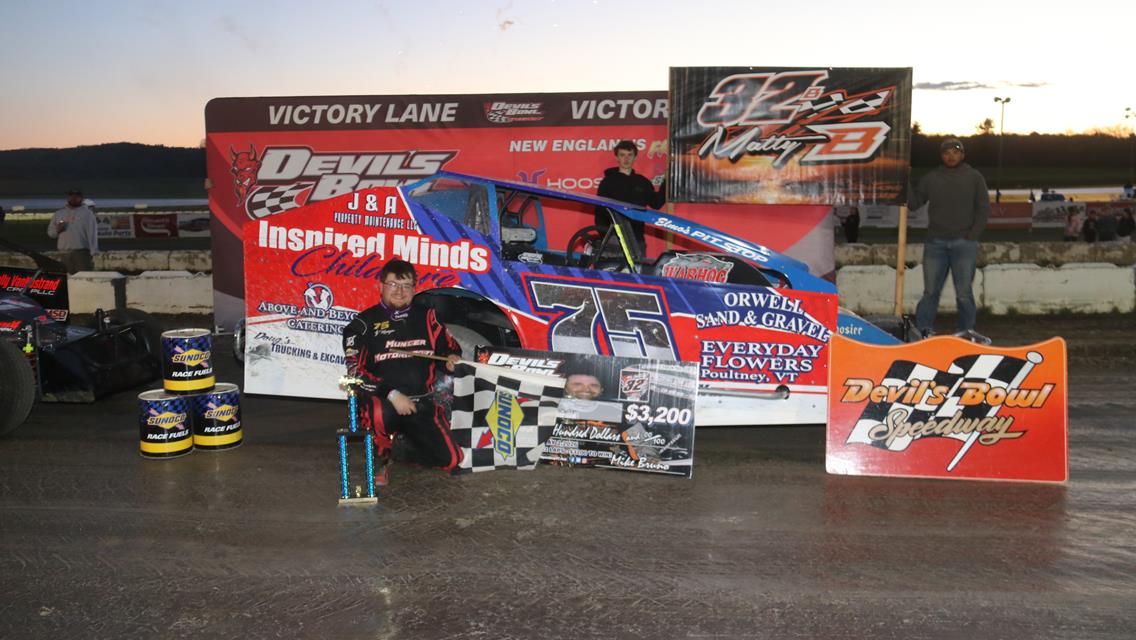 AJ Munger Scores Thrilling Victory in “Matty B 32”