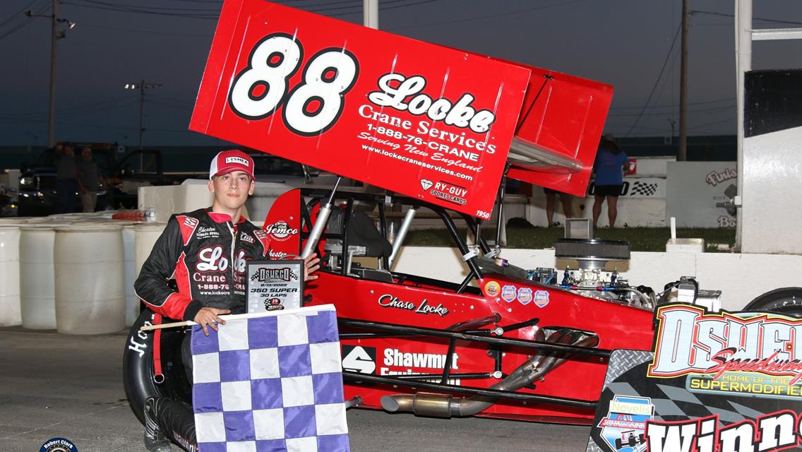 Locke Passes LaFave Late to Win Fourth of the Season