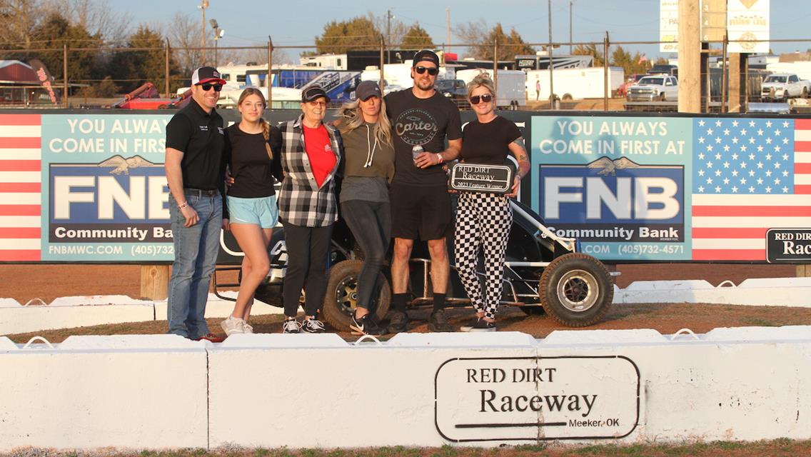 NOW600 Micros Meltdown Concludes With Hinton, Rueschenberg, and Nunley In Victory Lane At Red Dirt Raceway