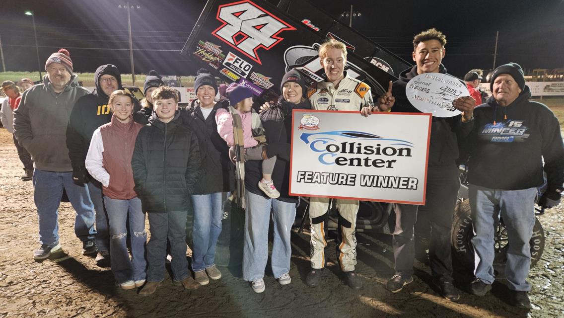 Chris Martin Takes $4,000 at ASCS-Midwest/Sprint Invaders Opener at Stuart Speedway!