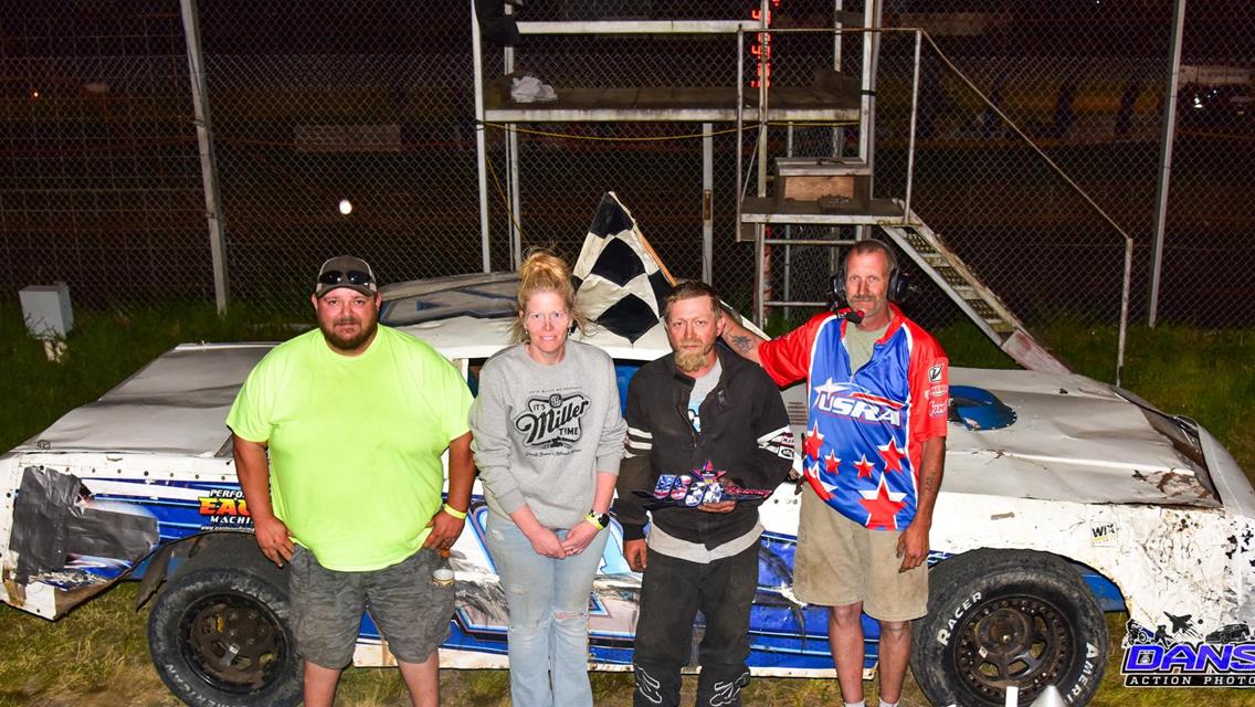 Kaufman, Downs and Lance Achieve Feature Wins at US 36 Raceway