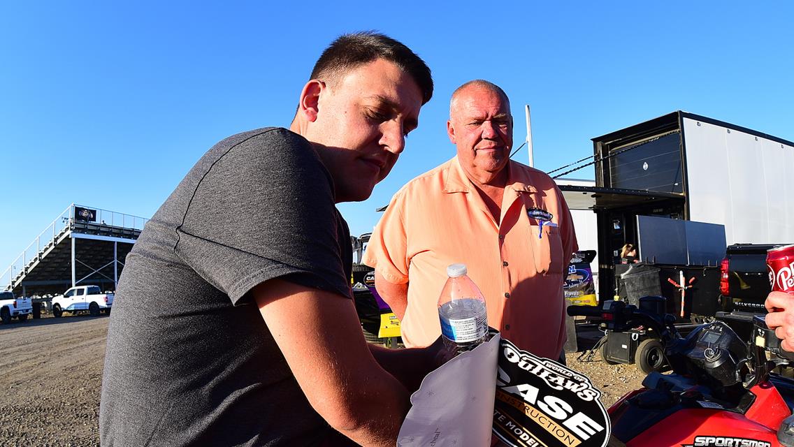 81 Speedway (Park City, KS) – World of Outlaws Case Late Model Series – Rick Eshelman Kansas Tribute Tour – October 22nd, 2022. (Todd Boyd photo)