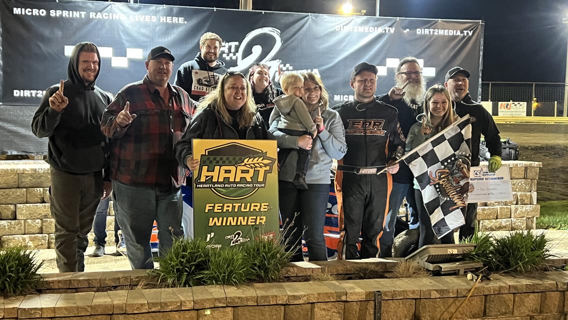 Kirkman, Flatt, and Andrews Take NOW600 HART Series Wins at US 24 Speedway!