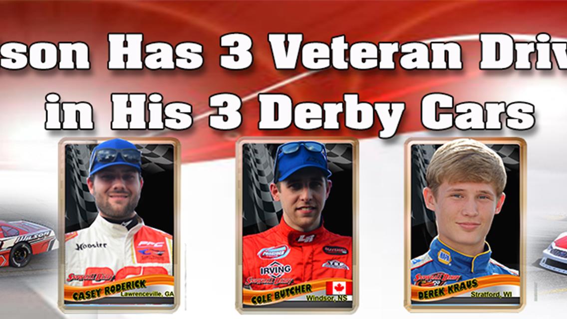 Donnie Wilson Sending &quot;Dream Team&quot; of Champions to Snowball-Speed 51