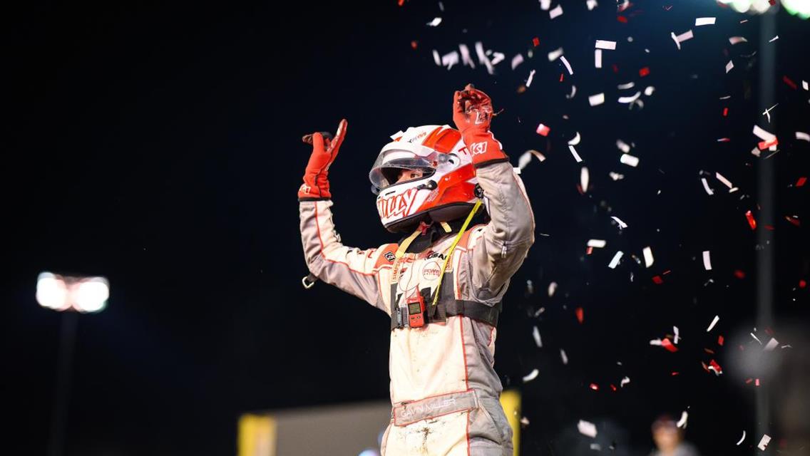 Gavin Miller tops Xtreme Outlaw Midgets