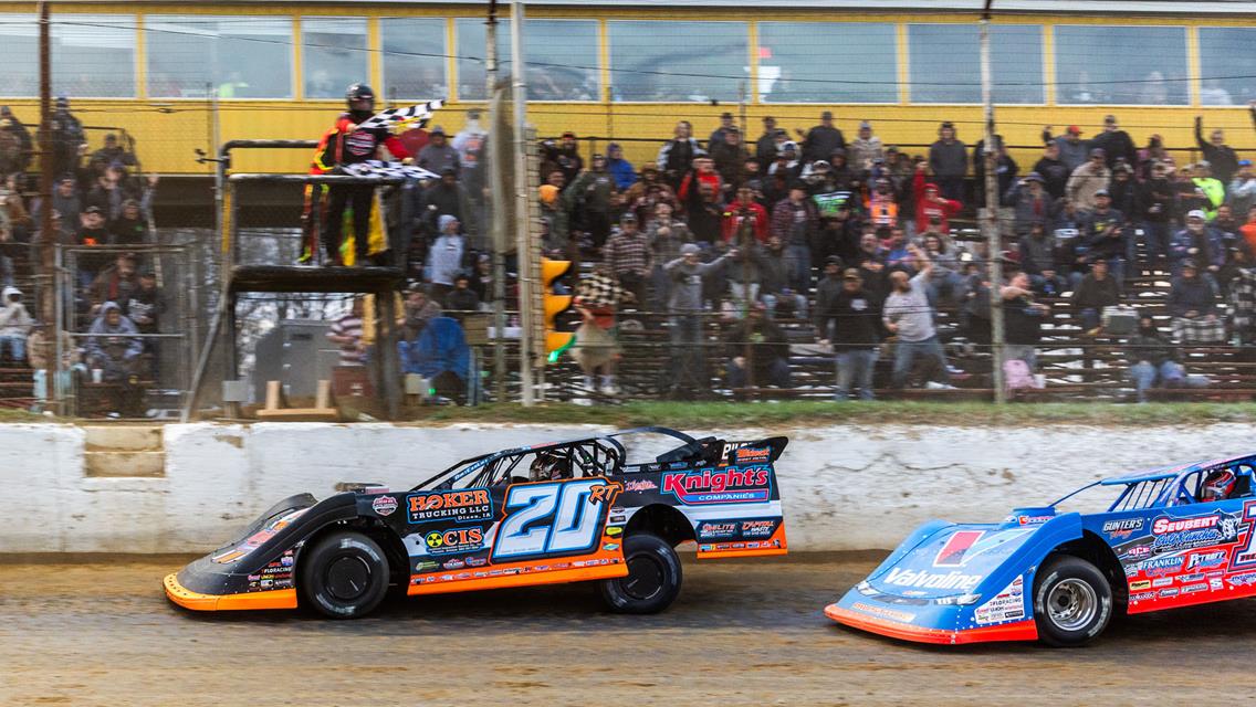 Atomic Speedway (Chillicothe, OH) – Lucas Oil Late Model Dirt Series – Buckeye Spring 50 – March 29, 2026. (Heath Lawson photo)