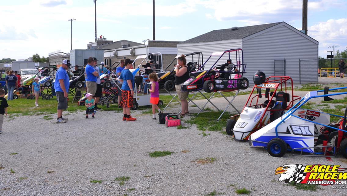 GoKart Display and Exhibition at Eagle Raceway May 27th