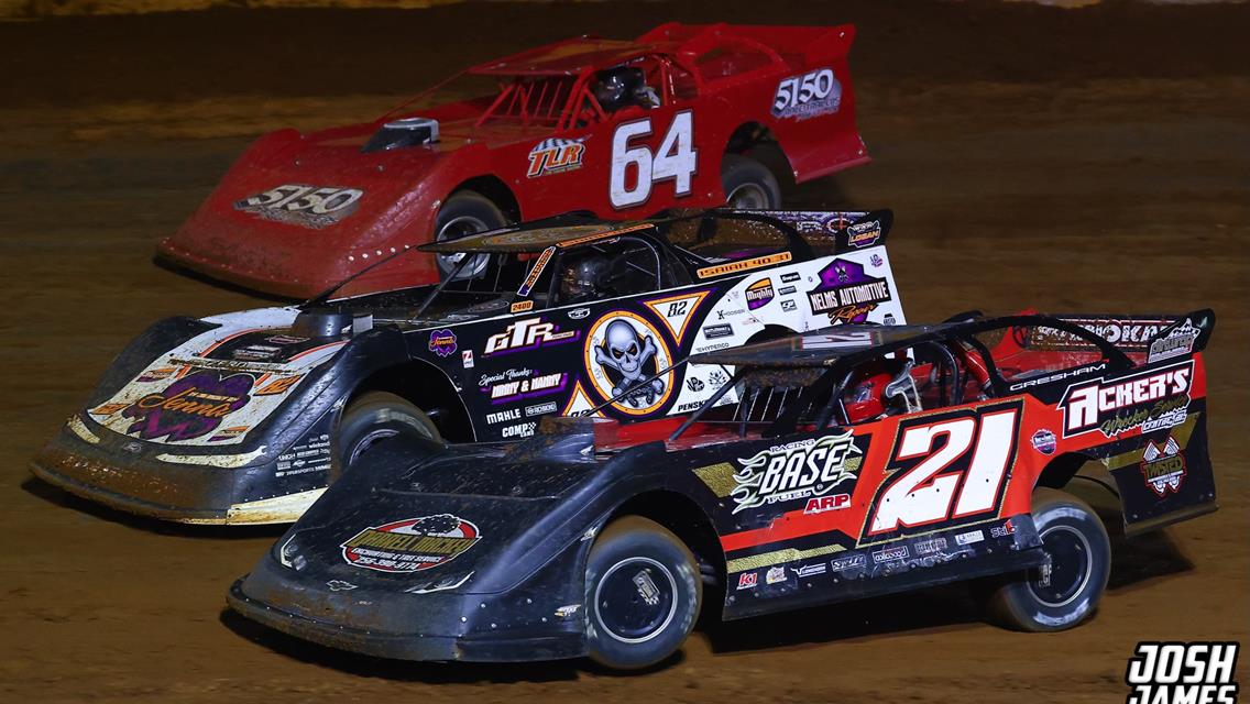 Duck River Raceway Park (Shelbyville, TN) – DIRTcar Summer Nationals Hell Tour – July 6th, 2025. (Josh James Artwork)