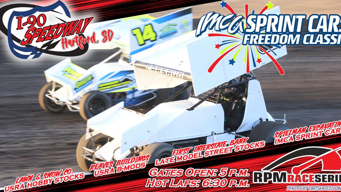 Freedom Classic Tonight, Saturday at I-90 Speedway