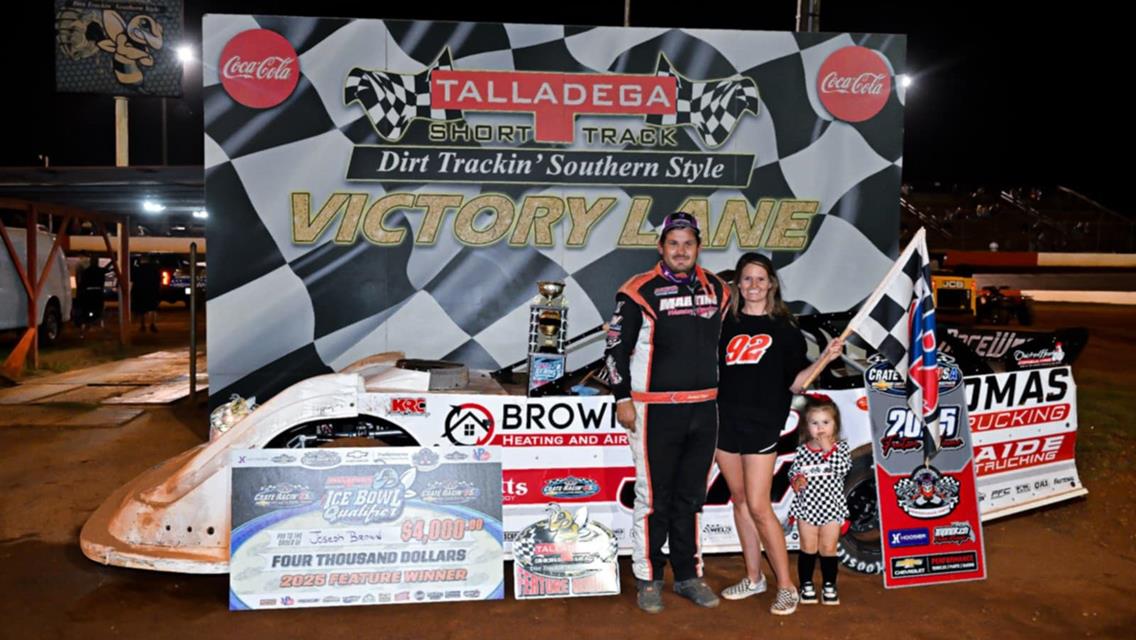 Brown Bests the Field for Ice Bowl Qualifier Victory at Talladega