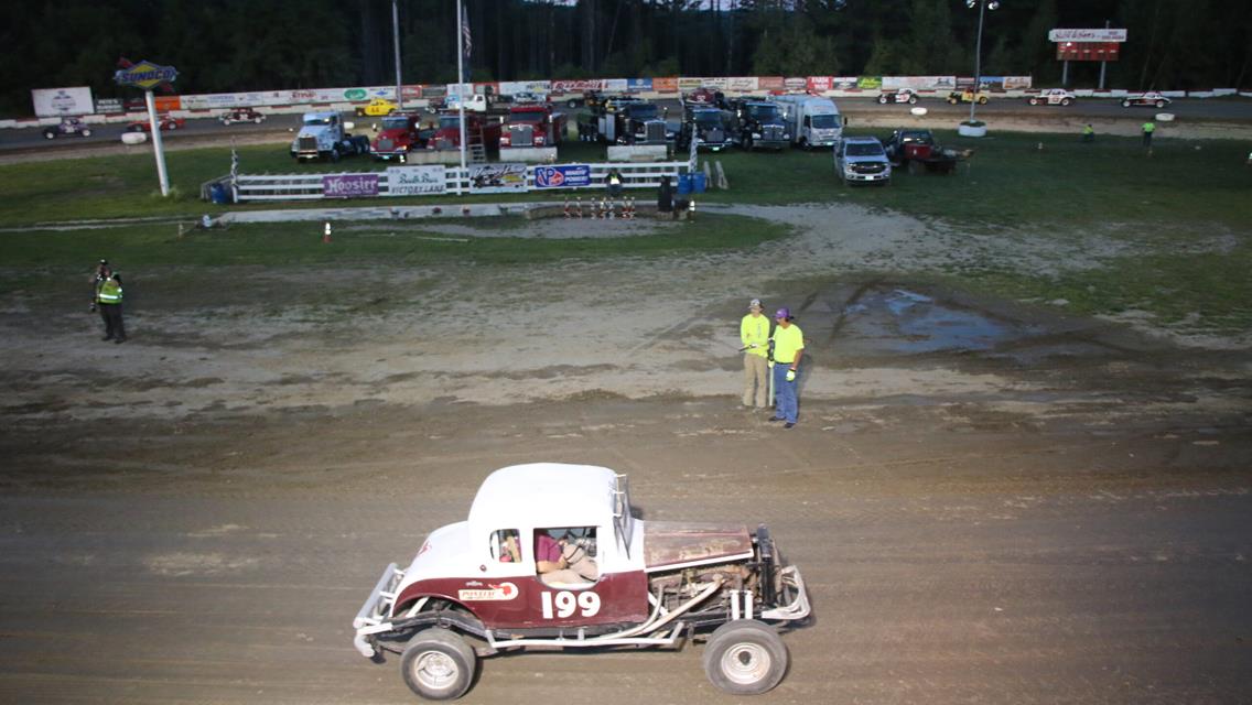 Ricky Sanville gets the win in the Wells River Chevrolet DIRTcar Sportsman Coupes Lucas Wheeler scores sixth win of the season in the LaValley Buildin