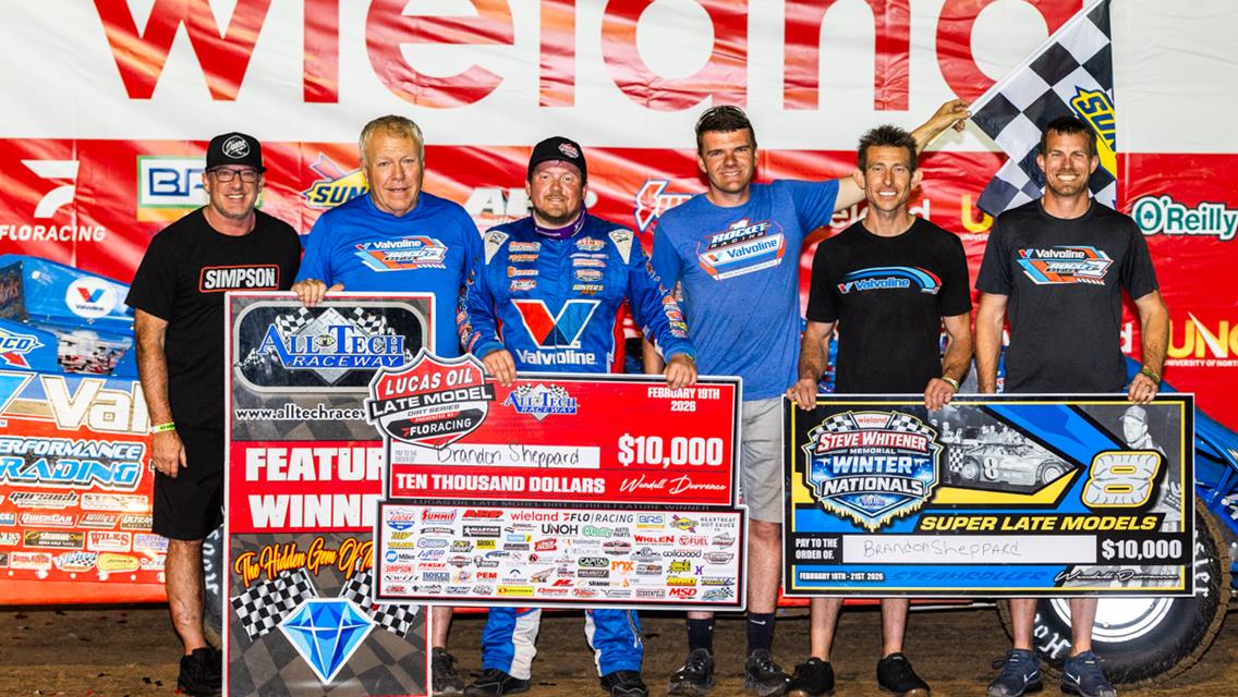Sheppard Takes Wieland Winter Nationals Opener at All-Tech Raceway