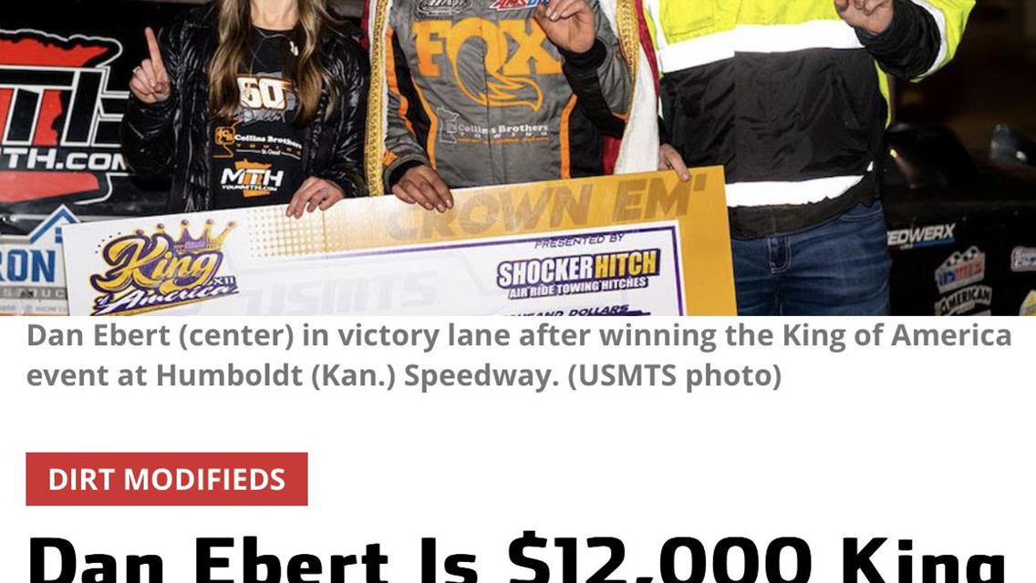SPEED SPORT KING OF AMERICA WIN