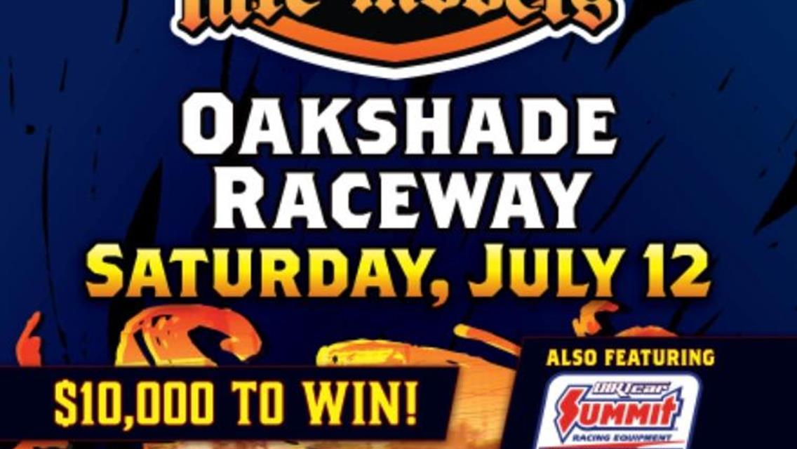 Valvoline American Late Model Iron-Man Series Joins Summer Nationals at Oakshade Raceway for 28th Annual Birthday Race