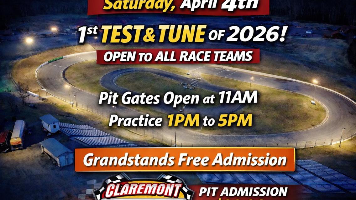 Test &amp; Tune April 4th