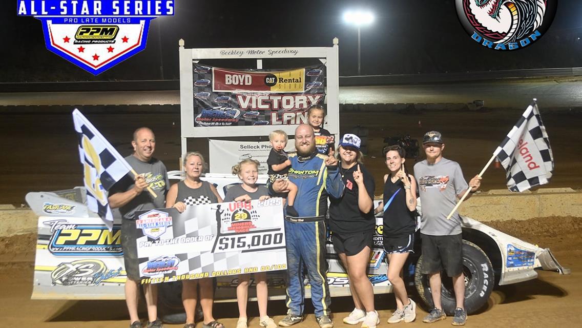 Trevor Sise Wins $15,000 Dominating Early and Holding Off Cardwell at the End