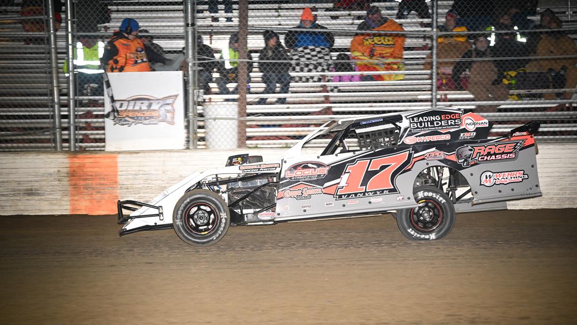 Zehm, VanWyk, Roggentien, DeJong, Stanton and Anderson see checkers in Season Opener