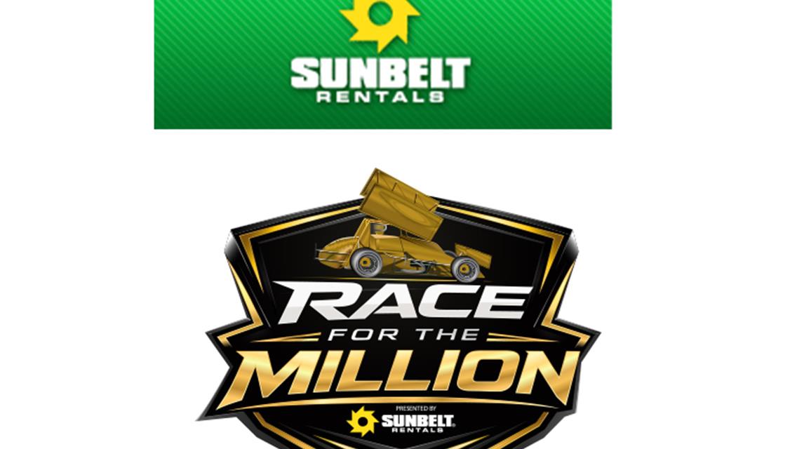 Sunbelt Rentals Named Presenting Sponsor of Race For The Million