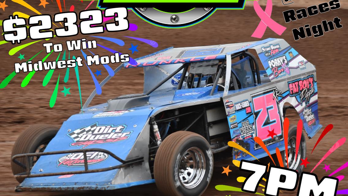 Thursday Night Firecracker Special with K-Runk Memorial Midwest Modifieds Special Up Next