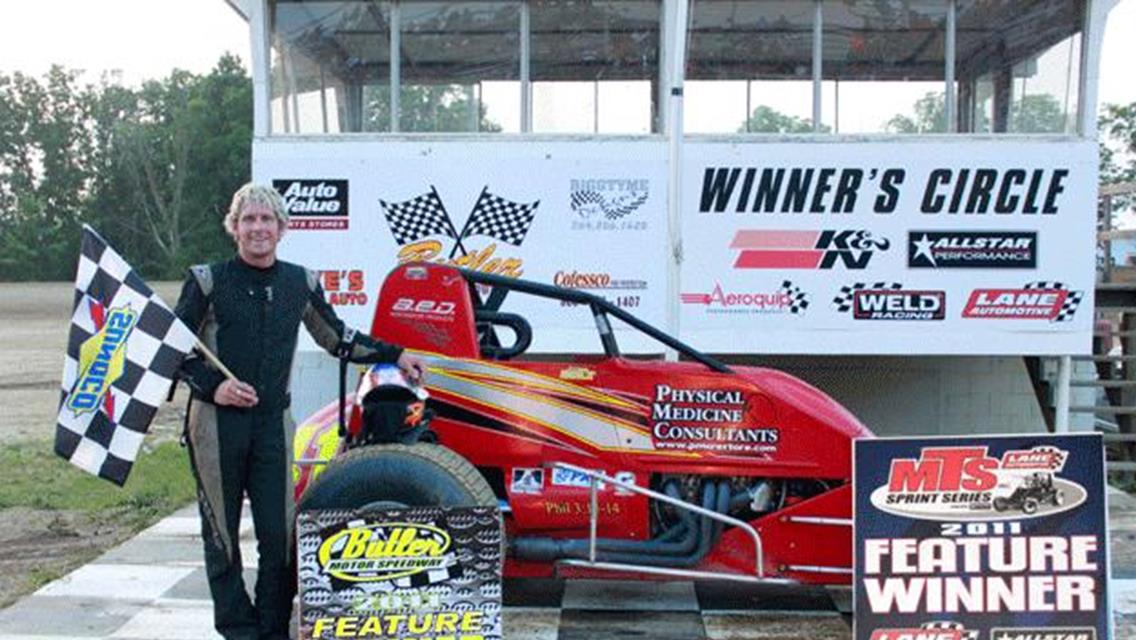Butler Speedway see’s a new winner and a new points leader for the Michigan Traditional Sprints
