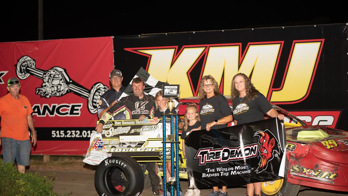 Neal takes Hoker Trucking SLMR Super Late Model Dale DeFrance Memorial at Marshalltown Speedway