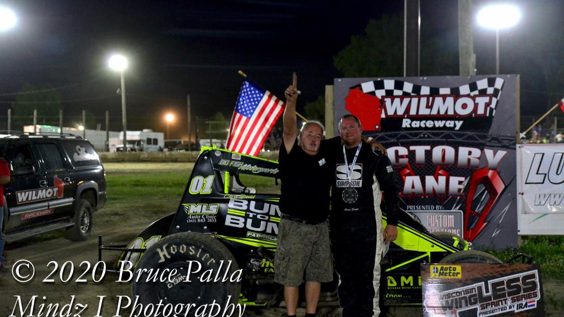 Mitch McGrath Takes Father's Day Late Model Special
