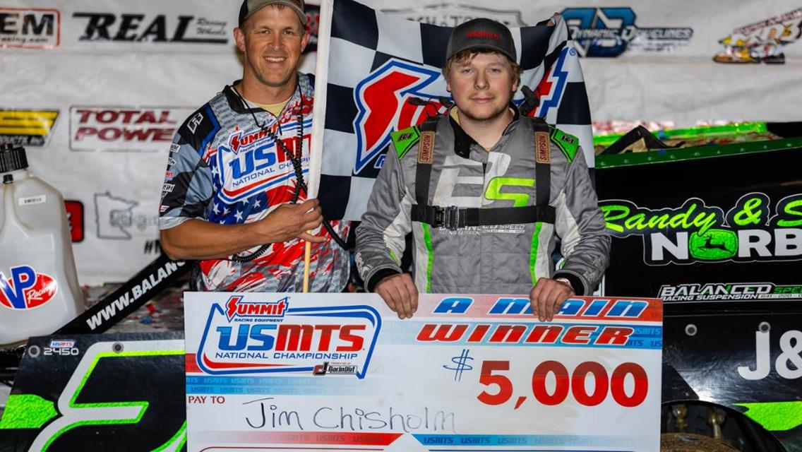 Chisholm Dominates Flag-to-Flag at Hattiesburg Speedway