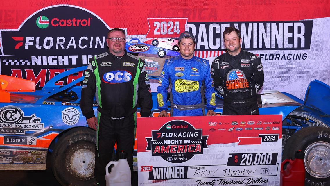 Thornton Jr. Tops Wild Castrol® FloRacing Night in America Macon Opener