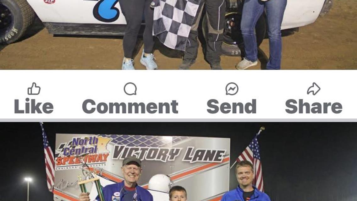 Mike Huydma and Denny Fredrickson take top spots at North Central Speedway