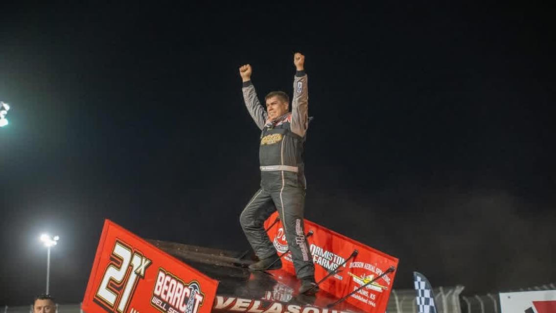 Victorious Velasquez: Taylor Velasquez Scores 17th Career URSS Victory in Rick Salem Memorial Thriller at Dodge City Raceway Park