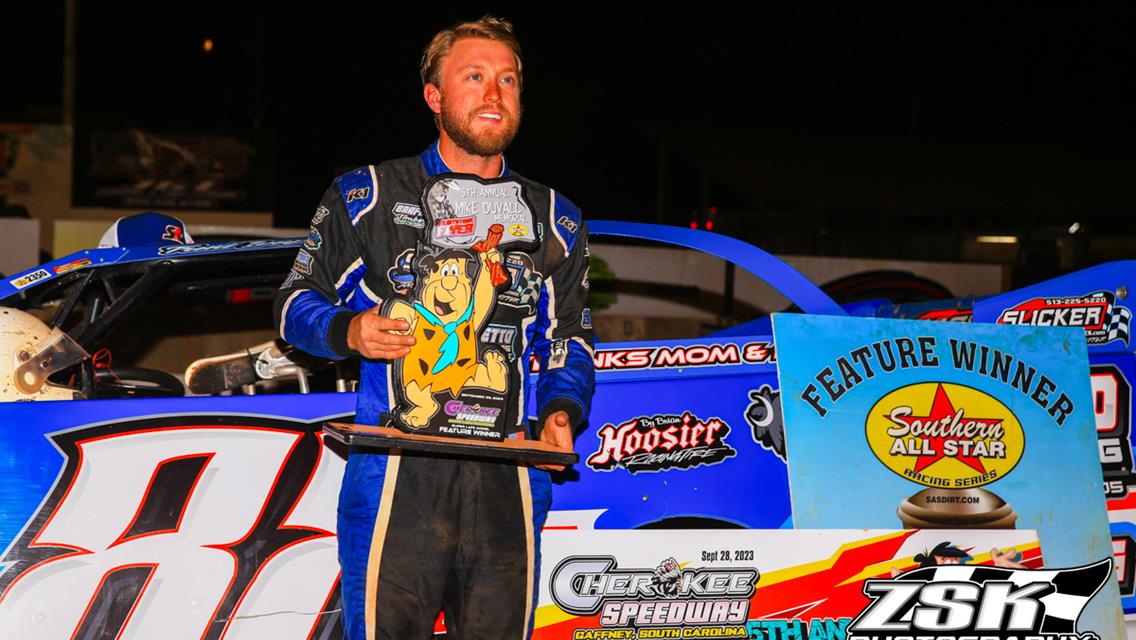 Cherokee Speedway (Gaffney, S.C.) – Southern All Stars – Mike Duvall Memorial – September 29-30th, 2023. (ZSK Photography)