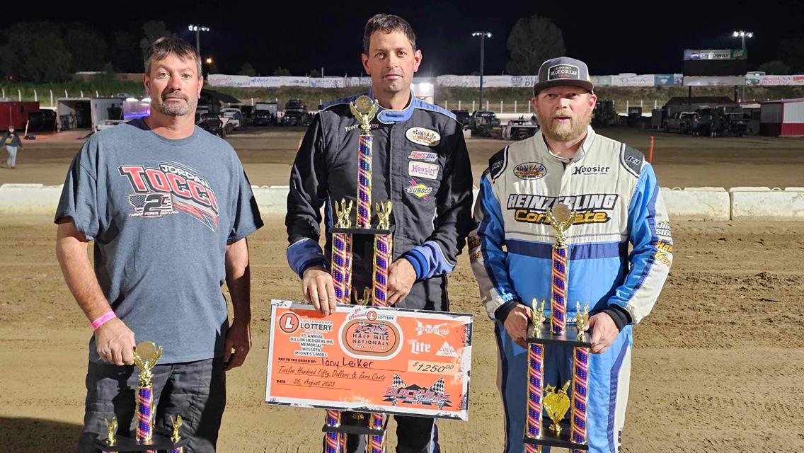 6th Annual South Dakota Lottery Half Mile Nationals + 3rd Annual Dillon Heinzerling Memorial Midwest Modified Friday Night Results