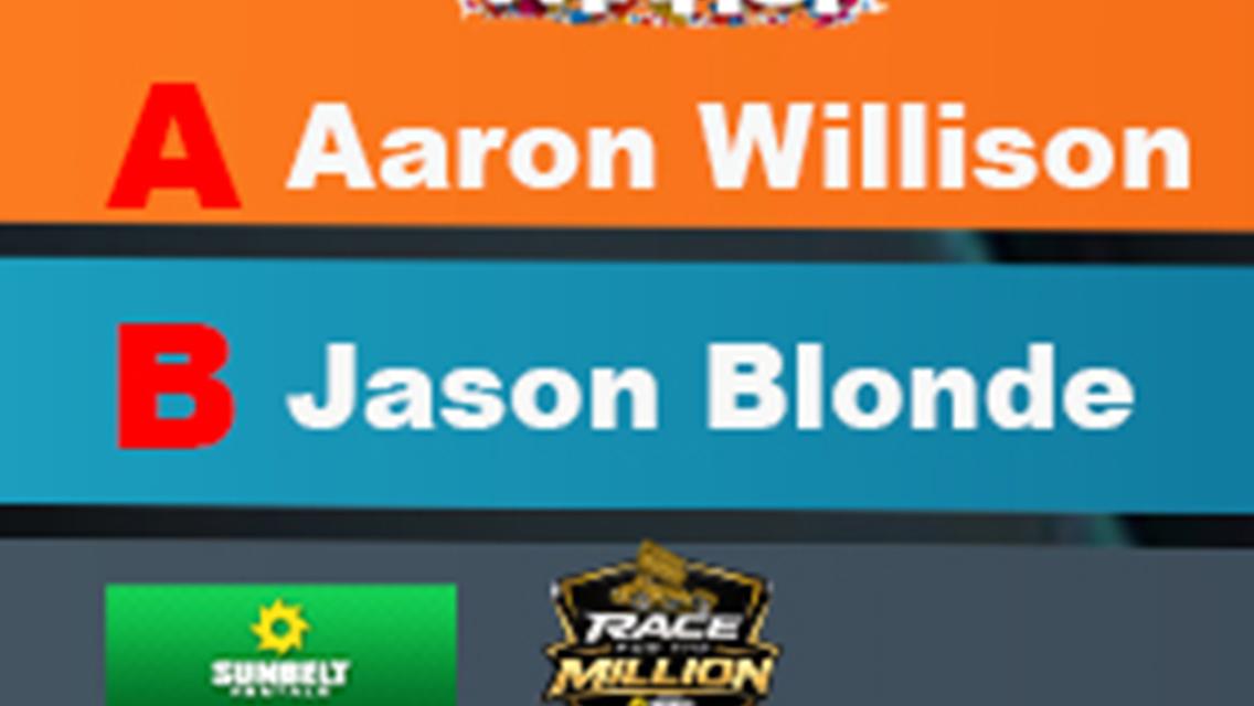 Willison Came a long way from Canada to win $30,000 in Winged Sprints,  Montgomery 2nd, Santos 3rd.