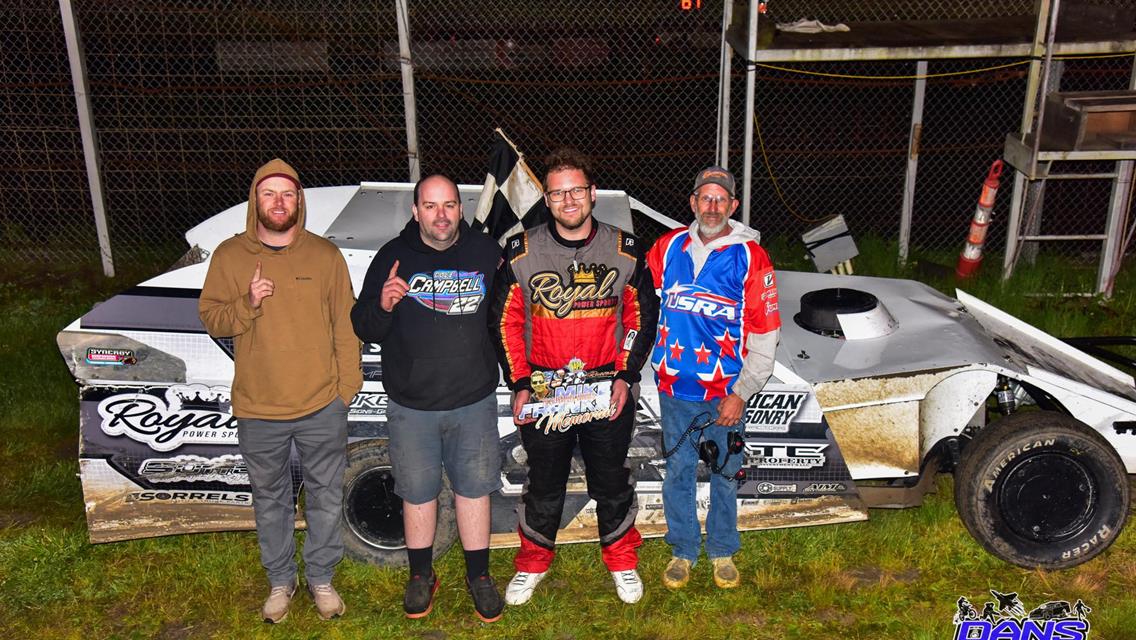 Campbell, Cadwallader, Schultz and Brown score Mike Franks Memorial wins at US 36 Raceway