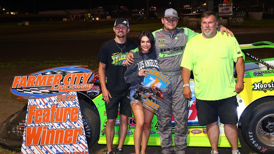 Farmer City Raceway (Farmer City, IL)  – Castrol FloRacing Night in America – May 13th, 2022. (Josh James Artwork)