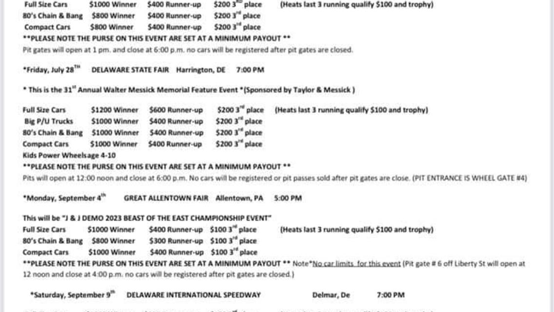 The Night of Destruction Returns