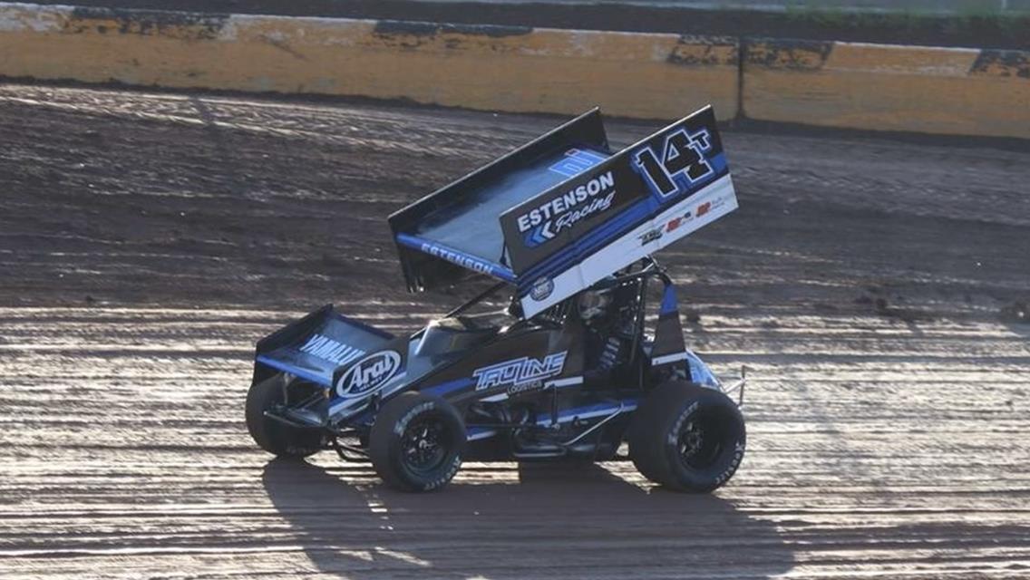 Estenson Records Fourth-Place Finish During MSTS 410 Sprint Cars Event