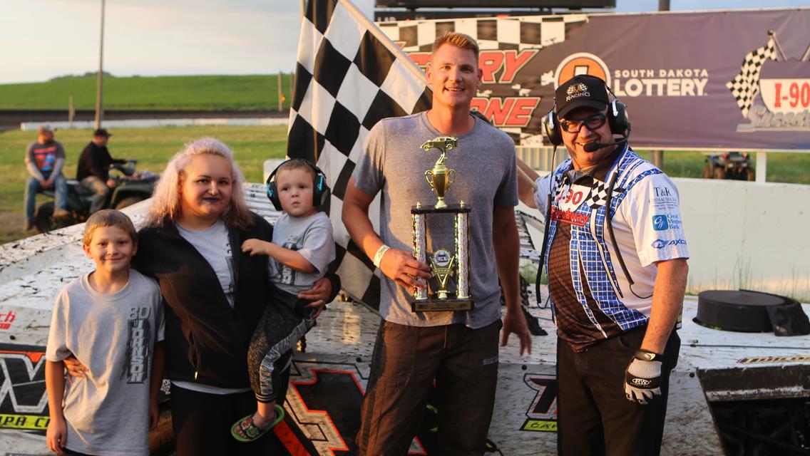 Taylor Ryan scores first career win at I-90 Speedway