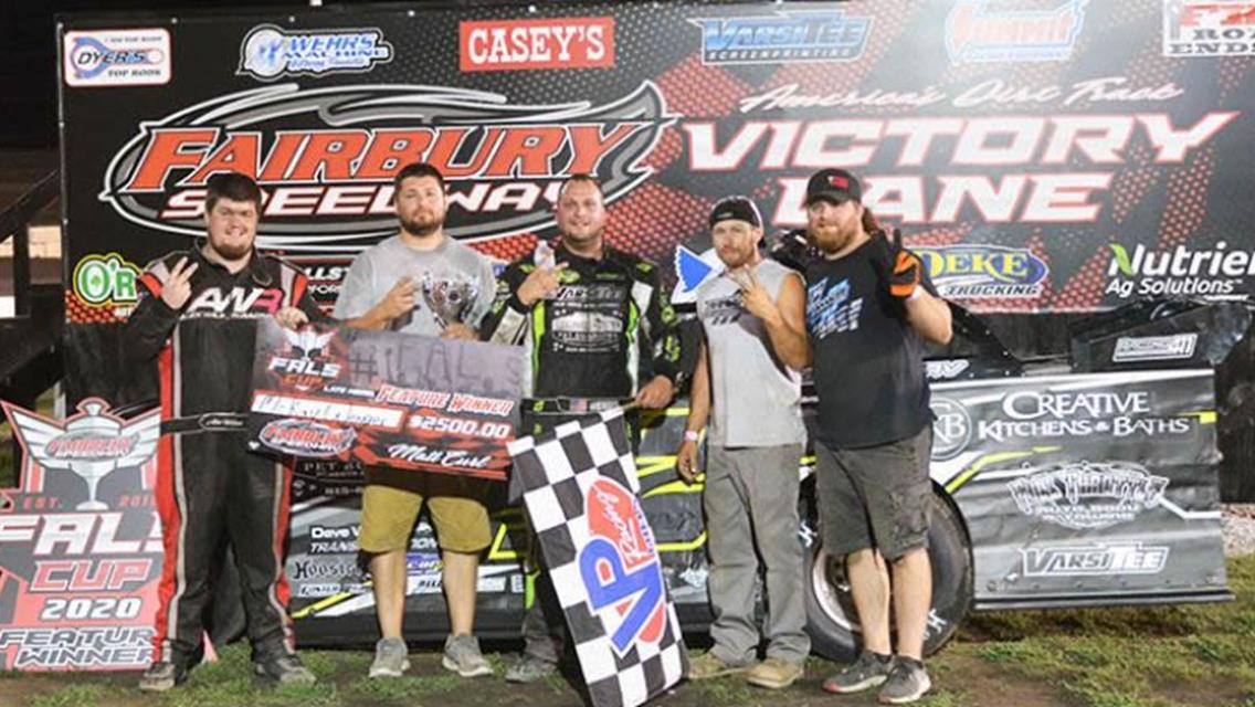 McKay Wenger back in Victory Lane at Fairbury Speedway