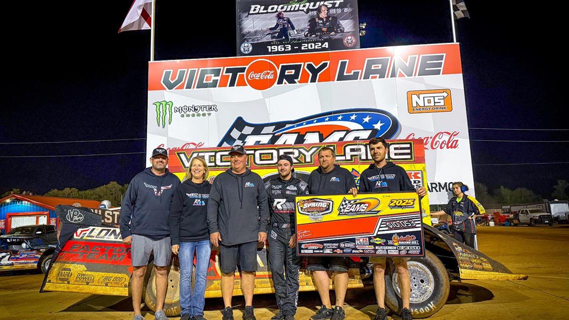 Overton Bests Schaeffer’s Oil Spring Nationals Field at EAMS for $10,053 Victory
