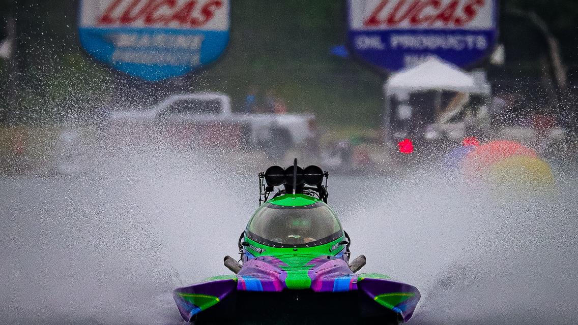 Double the fun at Lucas Oil Speedway this weekend with drag boats, dirt track action