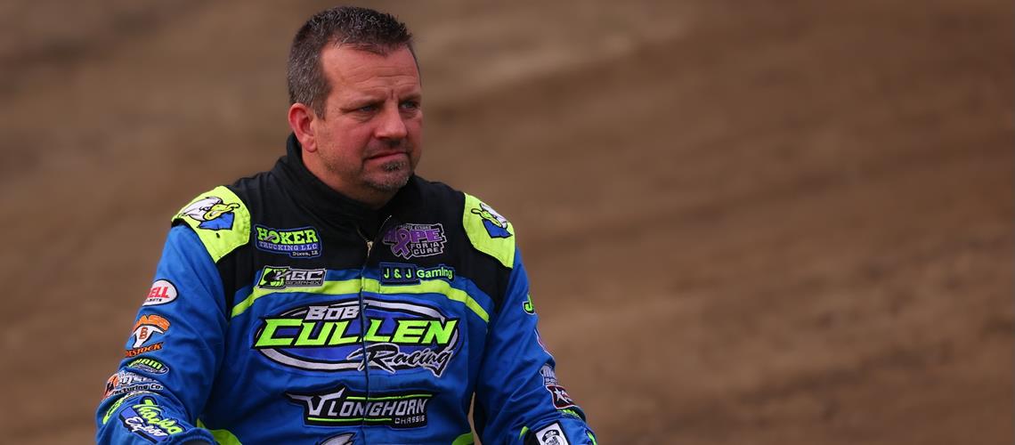 Brian Shirley competes with Northern Allstars at Paragon Speedway