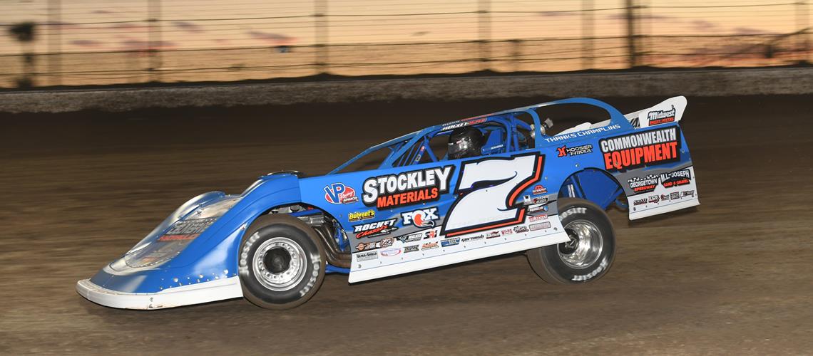 Robinson logs lap time at Georgetown