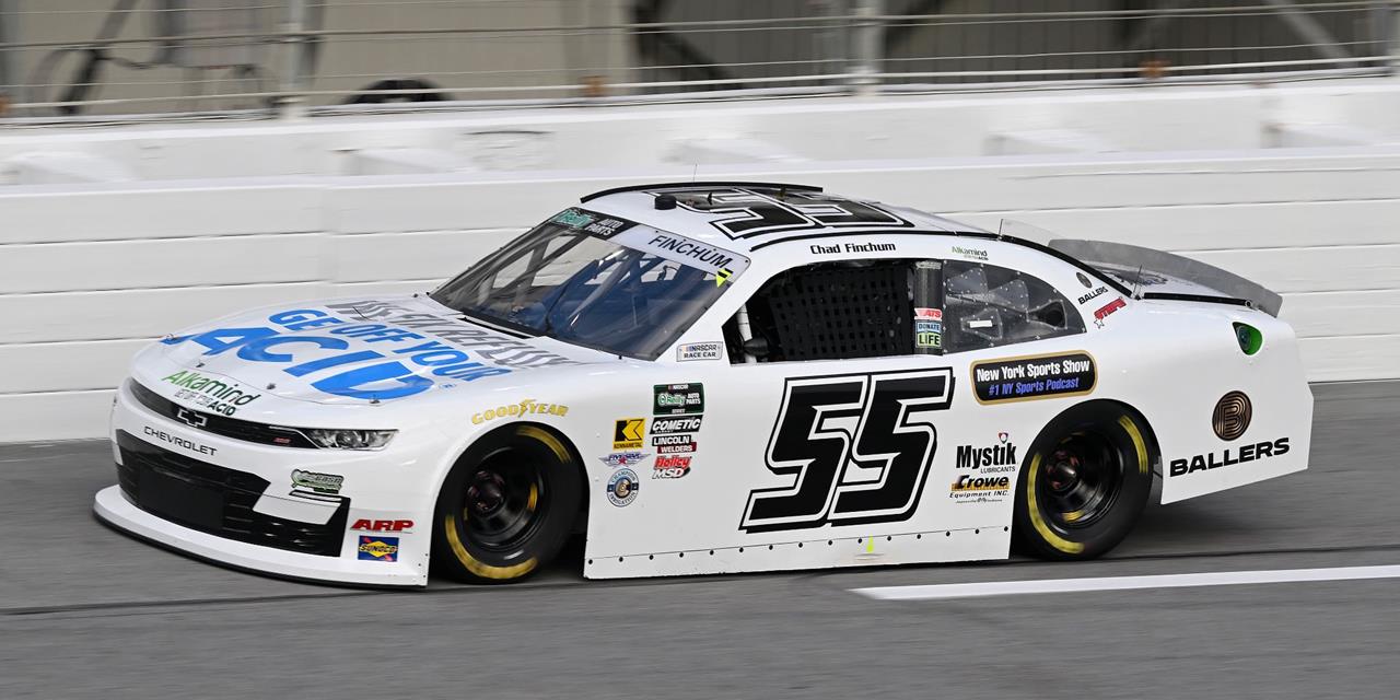 Finchum Drives to 17th-Place Finish in Bennett Tra...