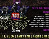 INFO RELEASE: Spring Stampede Series, April 10-11, 2026