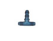 Aluminum Tee Bulkhead Fitting, -12 AN