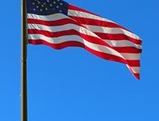 Wilmot Raceway American Flag
